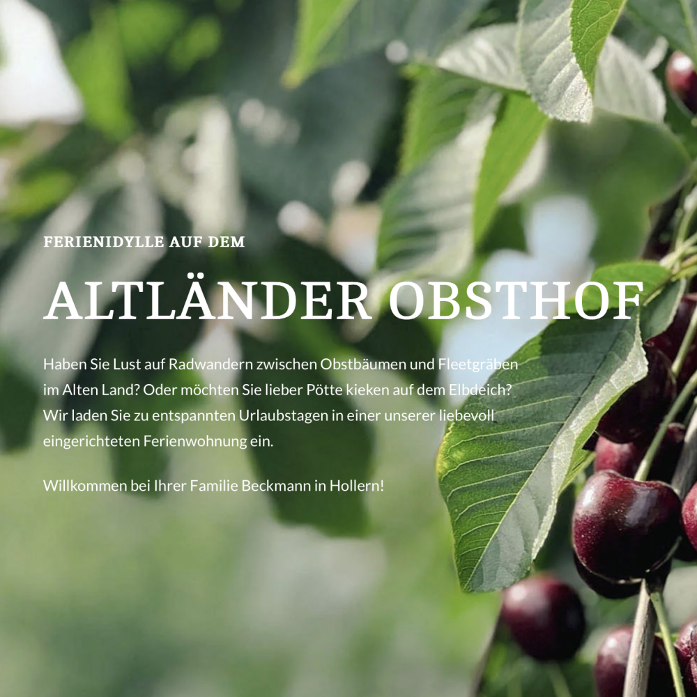 Projekt Altländer Obsthof