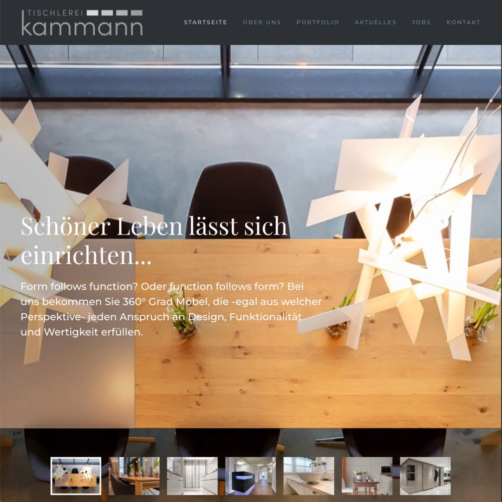 Projekt Tischlerei Kammann